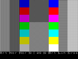 Screen from Test Card