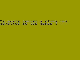 Screen from Test de Adaptacion