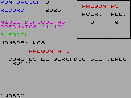 Screen from Test Ingl.