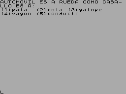 Screen from Test Intel.