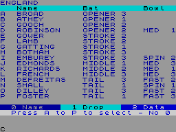 Screen from Test Master