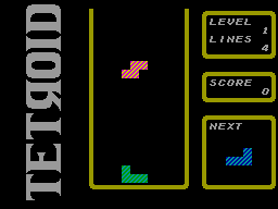 Screen from Tetroid