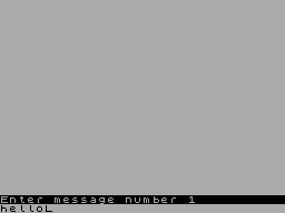 Screen from Text Compressor/Decompressor