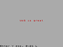 Screen from Text Miser