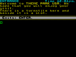 Screen from Theme Park U.S.A.