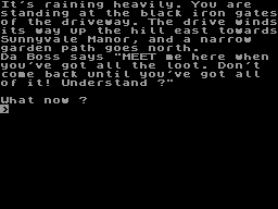 Screen from A Thief in the Night