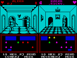 Screen from Throne of Fire
