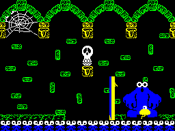 Screen from Through the Trap Door