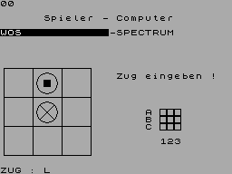 Screen from TicTacToe