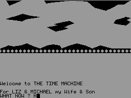 Screen from The Time Machine