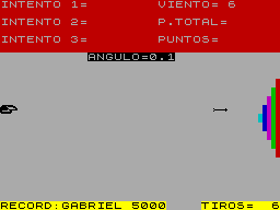 Screen from Tiro Diana