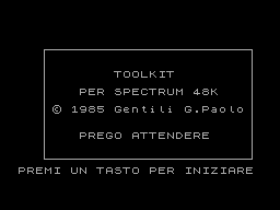 Screen from Toolkit