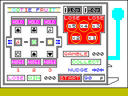 Screen from Tootie Fruity
