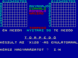 Screen from Torpedo