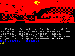 Screen from La Torre Oscura