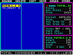 Screen from Total Commander