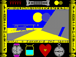 Screen from Total Eclipse + The Sphinx Jinx