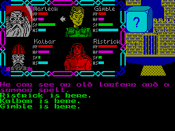 Screen from Tower of Light