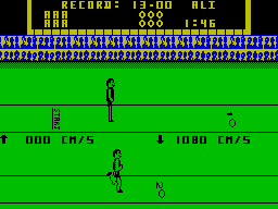 Screen from Track and Field