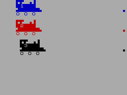 Screen from Train Race