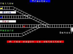 Screen from Trains