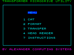 Screen from Trans-Former