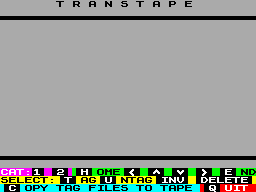 Screen from Transtape