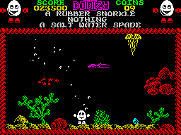 Screen from Treasure Island Dizzy