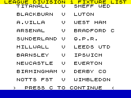 Screen from Treble Chance