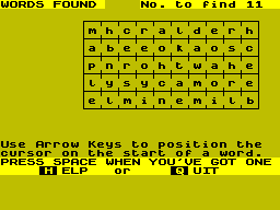 Screen from Tree-Spotter