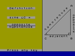Screen from Trigonometry