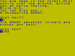 Screen from Trixie's Quest