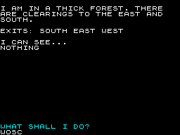 Screen from Troll Adventure