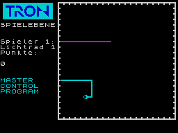 Screen from Tron