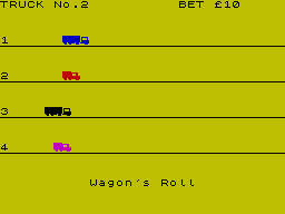 Screen from Truck Race