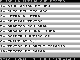 Screen from Trucos 1