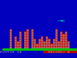 Screen from El Trueno Azul