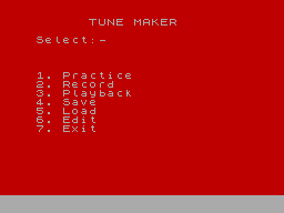 Screen from Tune Composer