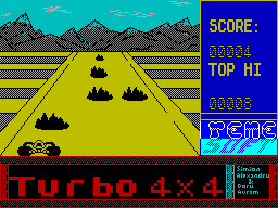 Screen from Turbo 4x4