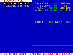 Screen from Turbo LZ