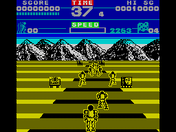 Screen from Turbo Skate Fighter