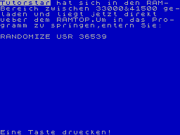 Screen from Tutorstar