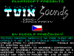 Screen from Twin Sounds