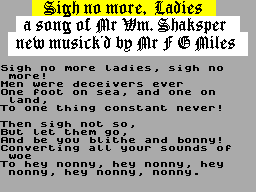 Screen from Two Poems