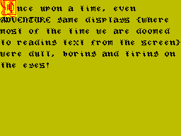 Screen from Typeset