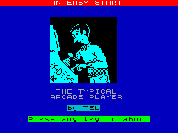 Screen from The Typical Arcade Player