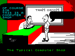 Screen from The Typical Computer Shop