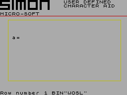 Screen from UDG Aid