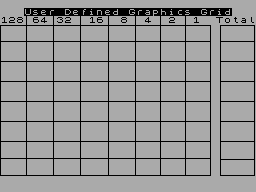 Screen from UDG Grids