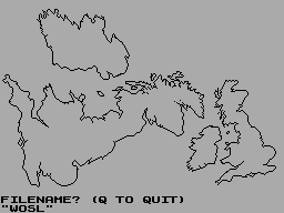 Screen from UKMapClip